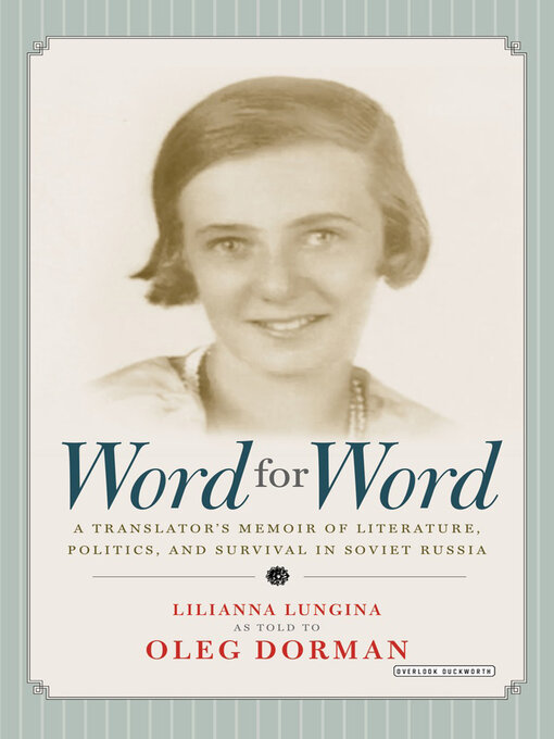 Title details for Word for Word by Lilianna Lungina - Available